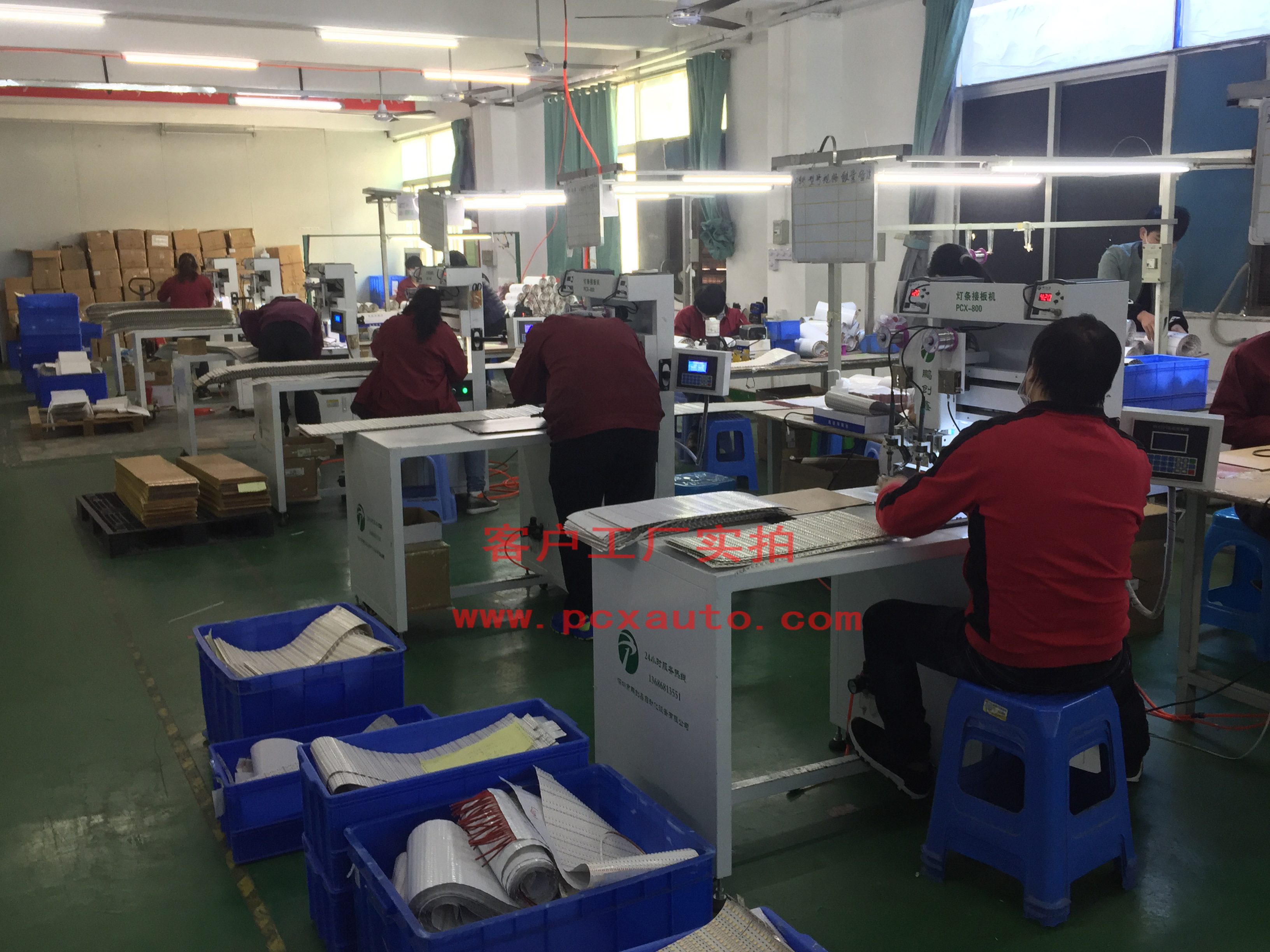 LED strip soldering machine customer-Shenzhen jing yu xin